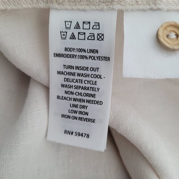 Artisan NY Linen Boho Shift Dress - Picture 12 of 13